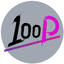 100P